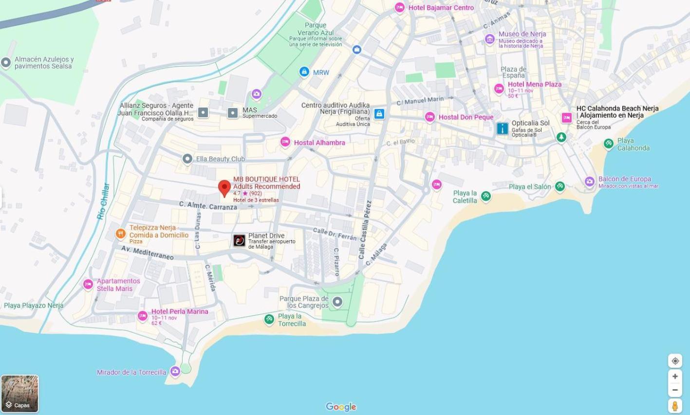 Ferienwohnung Fuentes A2 Bajo A Menyber Nerja Exterior foto